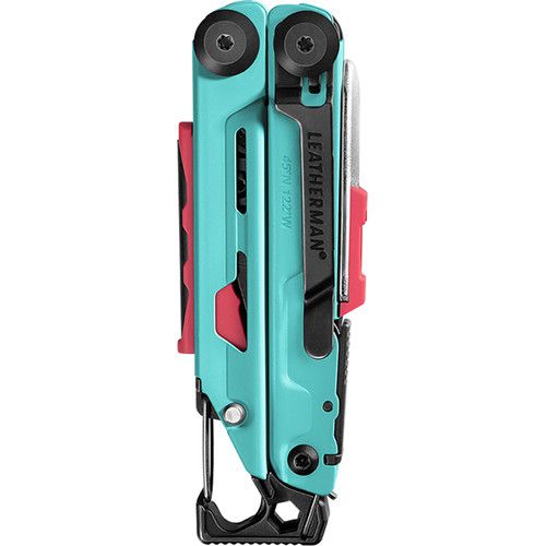 레더맨 Leatherman Signal Multi-Tool with Black Nylon Sheath?(Aqua, Box)