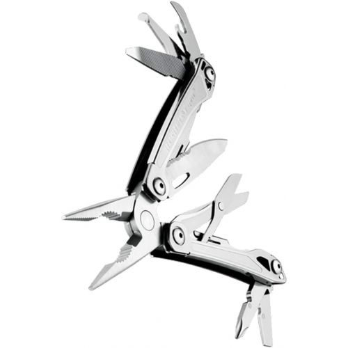 레더맨 [아마존베스트]LEATHERMAN - Wingman Multitool with Spring-Action Pliers and Scissors, Stainless Steel