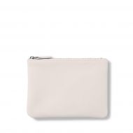 Leatherology Small Pouch - Italian Leather Leather - Ivory (White)