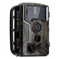 Lebaihui Trail Game Camera,Waterproof Hunting Scouting Cam for Wildlife Monitoring with Thermal Induction Infrared Imaging,12MP 1080P,120° Wide Angle Lens, 0.5s Trigger Speed,LED Flash Phot