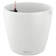 Lechuza Classico Color 28 Planter, White Matte