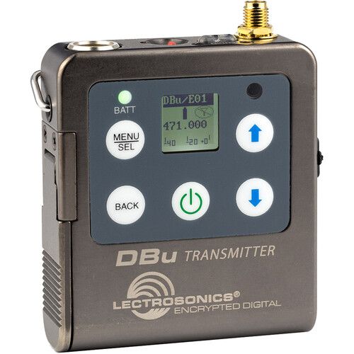  Lectrosonics DBu-LEMO Digital Bodypack Wireless Transmitter (470 to 608 MHz)