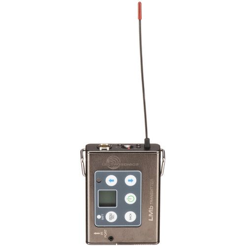  Lectrosonics L Series ZS-LRLMb Camera-Mount Wireless Omni Lavalier Microphone System (B1: 537 to 607 MHz)