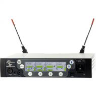 Lectrosonics DSQD/AES3 4-Channel Digital Wireless Receiver with AES3 Outputs (470 to 608 MHz)