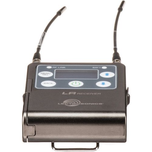  Lectrosonics L Series ZS-LRLMb Camera-Mount Wireless Omni Lavalier Microphone System (A1: 470 to 537 MHz)