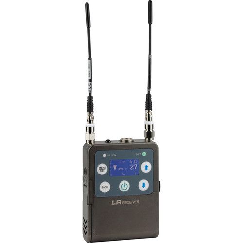  Lectrosonics L Series ZS-LRLT Camera-Mount Wireless Omni Lavalier Microphone System (B1: 537 to 607 MHz)