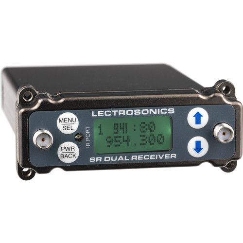  Lectrosonics SRc Dual-Channel Slot-Mount ENG Receiver (941: 941.525 to 959.825 MHz)