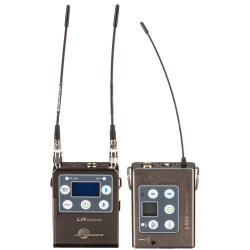  Lectrosonics L Series ZS-LRLMb PRO Wireless Kit with Omni Lavalier Microphone and Accessories (A1: 470 to 537 MHz)