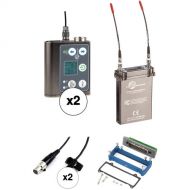 Lectrosonics SRc/SMWB Dual Transmitter and Receiver with Unislot Camera Mount ENG Kit (B1: 537.600 to 614.375 MHz)