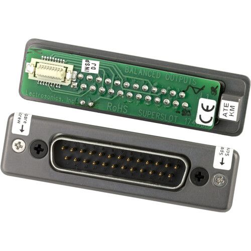  Lectrosonics 27315-1 Adapter Plate for DSR4, SRC, and SRC Slot Mounting with SRDB25AES Digital Adapter