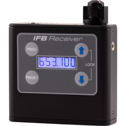  Lectrosonics IFBR1B Bodypack IFB Receiver with Charger (941: 941 to 960 MHz)