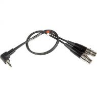 Lectrosonics MCSRTRS Dual TA3F to 3.5mm TRS Cable for SR-Type Receivers (12