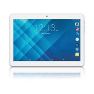 Lectrus 5G WiFi Tablet 10 inch,10.1 Android Tablet Computer,6000mAh Battery,800X1280HD Touchscreen Laptop, Quad-Core, 1.3GHz, 16GB Storage, Dual Camera,Bluetooth,Silver