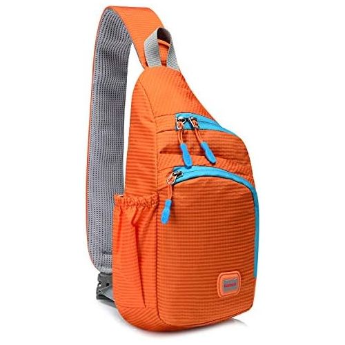  Lecxci Outdoor Chest Sling Bag Lightweight Waterproof Backpack for Unisex /Man/Women