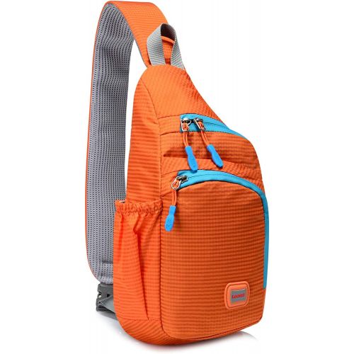  Lecxci Outdoor Chest Sling Bag Lightweight Waterproof Backpack for Unisex /Man/Women