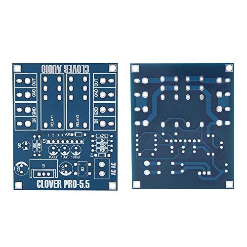  [아마존베스트]-Service-Informationen Audio Protection Board AC 12-24V Dual Relay Voltage Regulator Speaker Protection Board Module DIY Kit DIY Electronic Components Speaker Protection Circuit