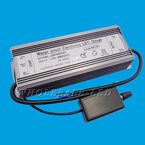  Led World 150W LED Driver Dimmable DC30-42V 3.5A Power Supply IP67 Waterproof with Dimmer
