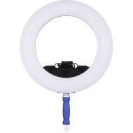 Ledgo Bi-Color Flood Shoot-Through LED Ring Light (18.3