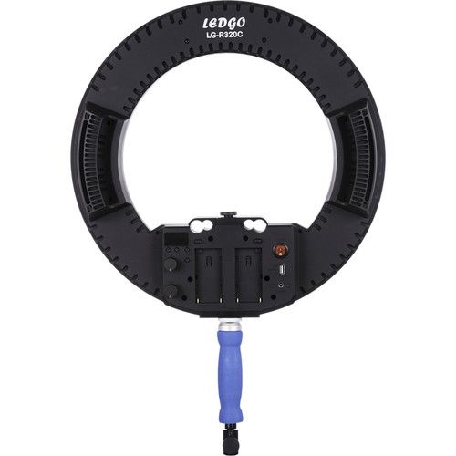  Ledgo Bi-Color Flood Shoot-Through LED Ring Light (18.3