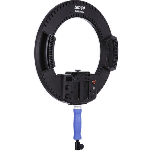  Ledgo Bi-Color Flood Shoot-Through LED Ring Light (18.3