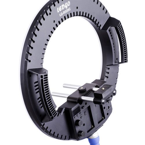  Ledgo Bi-Color Flood Shoot-Through LED Ring Light (18.3