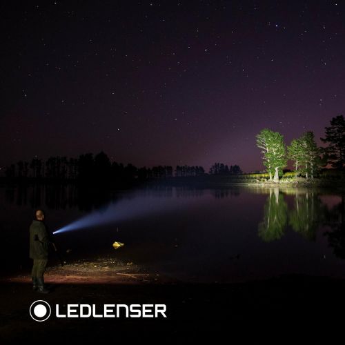  Ledlenser, MT10 Rechargeable Handheld Flashlight, High Power LED, 1000 Lumens, Lanyard and Sheath, Outdoor Series, Backpacking, Hiking, Camping