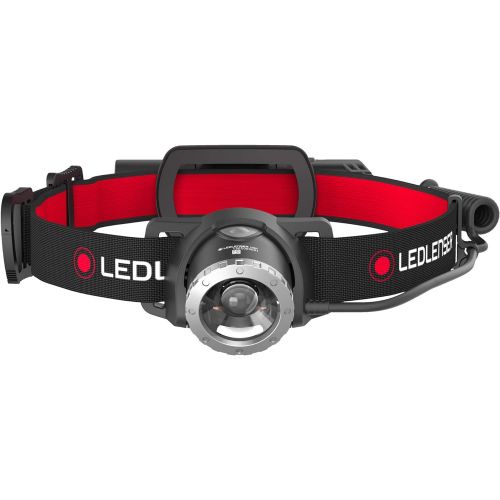  Ledlenser, H8R Lightweight Multipurpose Rechargeable Headlamp, High Power LED, 600 Lumens, Everyday, Work, Home, Hands-Free Lighting, Black