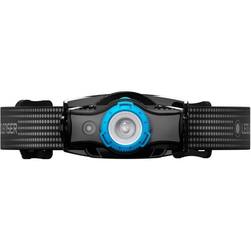  Ledlenser, MH5 Lightweight Multipurpose Magnetic Rechargeable Headlamp with Removable Lamp Head and Metal Pocketclip, High Power LED, 400 Lumens, Backpacking, Hiking, Camping