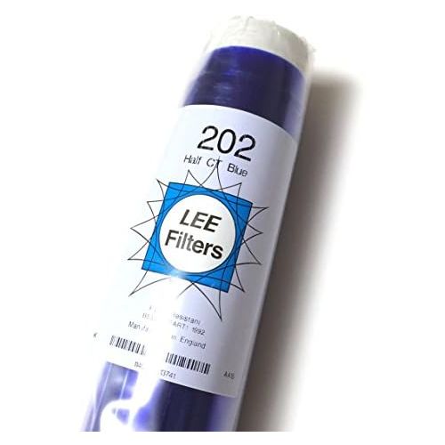  LEE Lee 202 Half Blue 12 CTB Gel Filter Roll 4x25 202