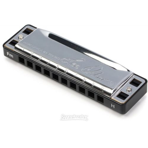  Lee Oskar Harmonic Minor Harmonica - Key of F