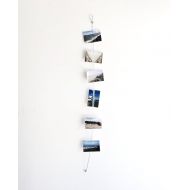 /LeeArtDesigns Vertical Cable Photo Holder - Magnets, Photos, Industrial, Metal, Wire, Decor, Office, Home, Photo Display, Picture Holder, String, Gift