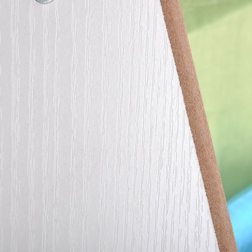  LeeMas Inc 5-Pocket Sling Book Display Rack Bookshelf Colorful Canvas White Wood For Kids Children Drawing Room Kindergarten Nursery School Hospital