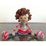 LeenGreenBean Biracial Doll -MADE TO ORDER -Free Domestic Shipping, Afro rainbow boy girl kids children Gift baby shower nursery birthday christmas