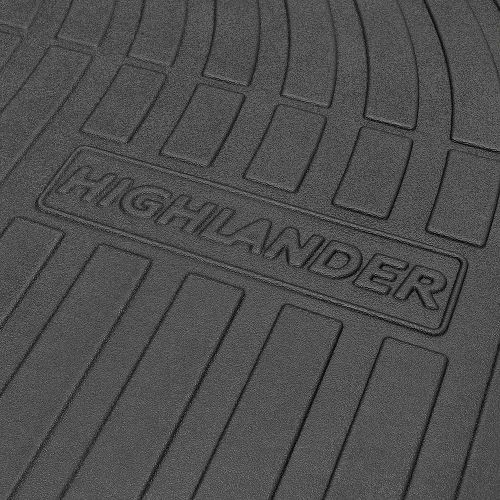  Leesville For Toyota Highlander Trunk Mats 2013-2019 3th Generation 5 Seats TPO Waterproof Wear-Resistant Trunk Floor Mat Protector All Weather Cargo Mat (2013-2019 3th Generation Toyota Hig