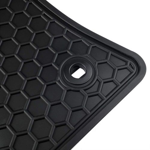  Leesville Car Rubber Floor Mats for Honda CR-V 2016-2019 5th Generation CRV All Weather Black Auto Floor Mats Front and Rear Floor Mat Car Accessories(5th Generation 2016-2019 Hond