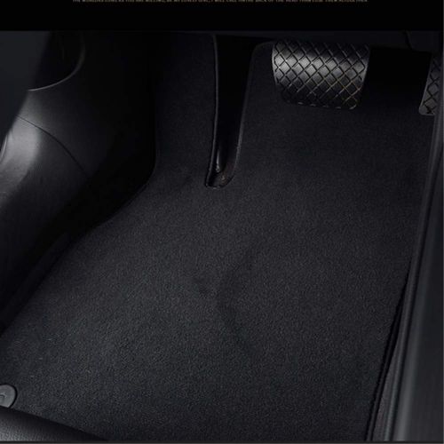  Leesville For 2013-2019 3th Generation Toyota Highlander 5 Seats Floor Mat Plush Carpet Floor Mats Velvet All Weather Floor Mats Double-Faced Pile Carpet Floor Mats (2013-2019 3th Generation