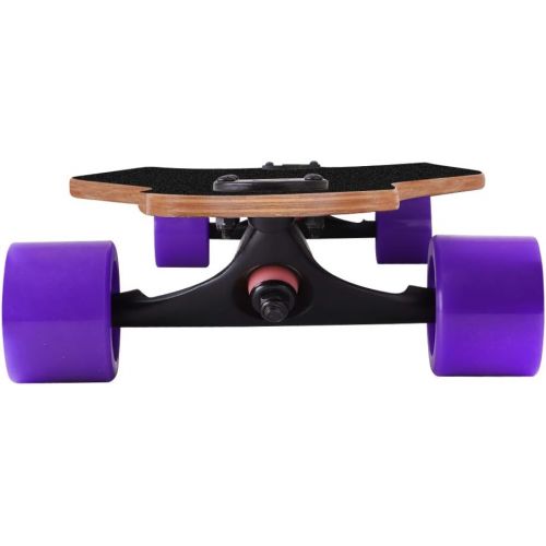  Leeyoo 41 inch Longboard Skateboard,8 Layers Natural Maple Complete，Long Board Complete Cruiser Free-Style and Downhill