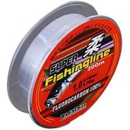 [아마존베스트]Leezo 200m/219yds Fluorocarbon Extra Strong Nylon Wire Freshwater Sea Fishing Line Clear  0.1 mm to 0.5 mm