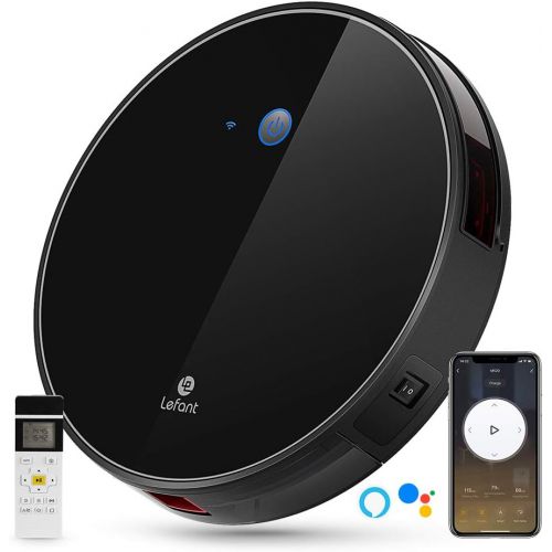  [아마존베스트]LEFANT Robot Vacuum, M520 Robotic Vacuums Cleaner, 2200Pa Strong Suction, Wi-Fi Connectivity Robotic Vacuum, Compatible with Alexa and Google, Self-Charging, Good for Pet Hair, Car