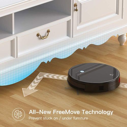  [아마존베스트]LEFANT Robot Vacuum, M520 Robotic Vacuums Cleaner, 2200Pa Strong Suction, Wi-Fi Connectivity Robotic Vacuum, Compatible with Alexa and Google, Self-Charging, Good for Pet Hair, Car