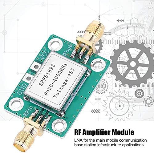  Leftwei 【Superior performance】RF broadband power amplifier RF amplifier module, amateur radio amplifier 50 4000 MHz LNA card, low noise amplifier radio intercom system for digital radio