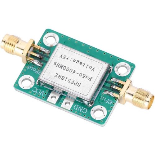  Leftwei 【Superior performance】RF broadband power amplifier RF amplifier module, amateur radio amplifier 50 4000 MHz LNA card, low noise amplifier radio intercom system for digital radio