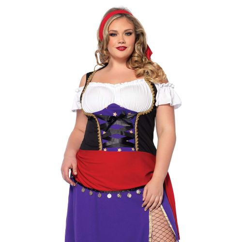  Leg+Avenue Leg Avenue Womens Traveling Gypsy Costume