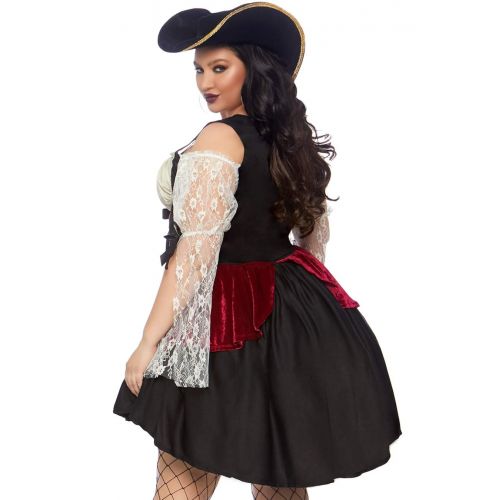  Leg+Avenue Leg Avenue Womens Plus-Size Wicked Wench Costume