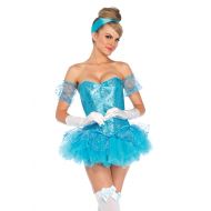 Leg+Avenue Leg Avenue Womens 5 Piece Cinderella Costume