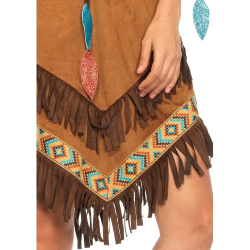  Leg+Avenue Leg Avenue Womens 4 Piece Native Princess Costume