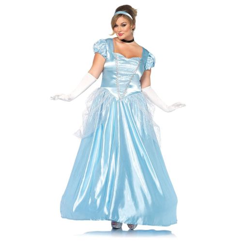  Leg+Avenue Leg Avenue Womens Classic Cinderella Princess Costume