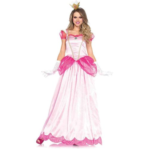  Leg Avenue Womens 2 Piece Classic Pink Princess Costume