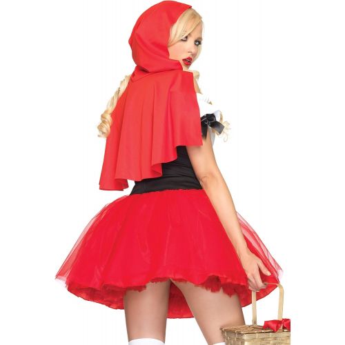  할로윈 용품Leg Avenue Womens Racy Red Riding Hood Costume