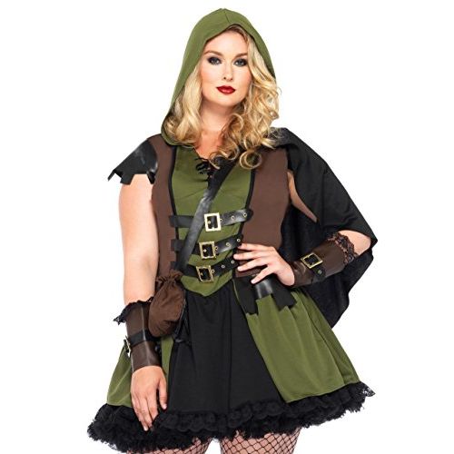  할로윈 용품Leg Avenue Womens Plus-Size 3 Piece Darling Robin Hood